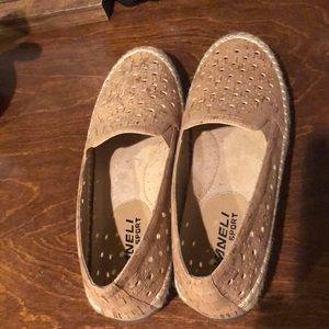 Vaneli Sport Cork Slip Ons - Never Worn